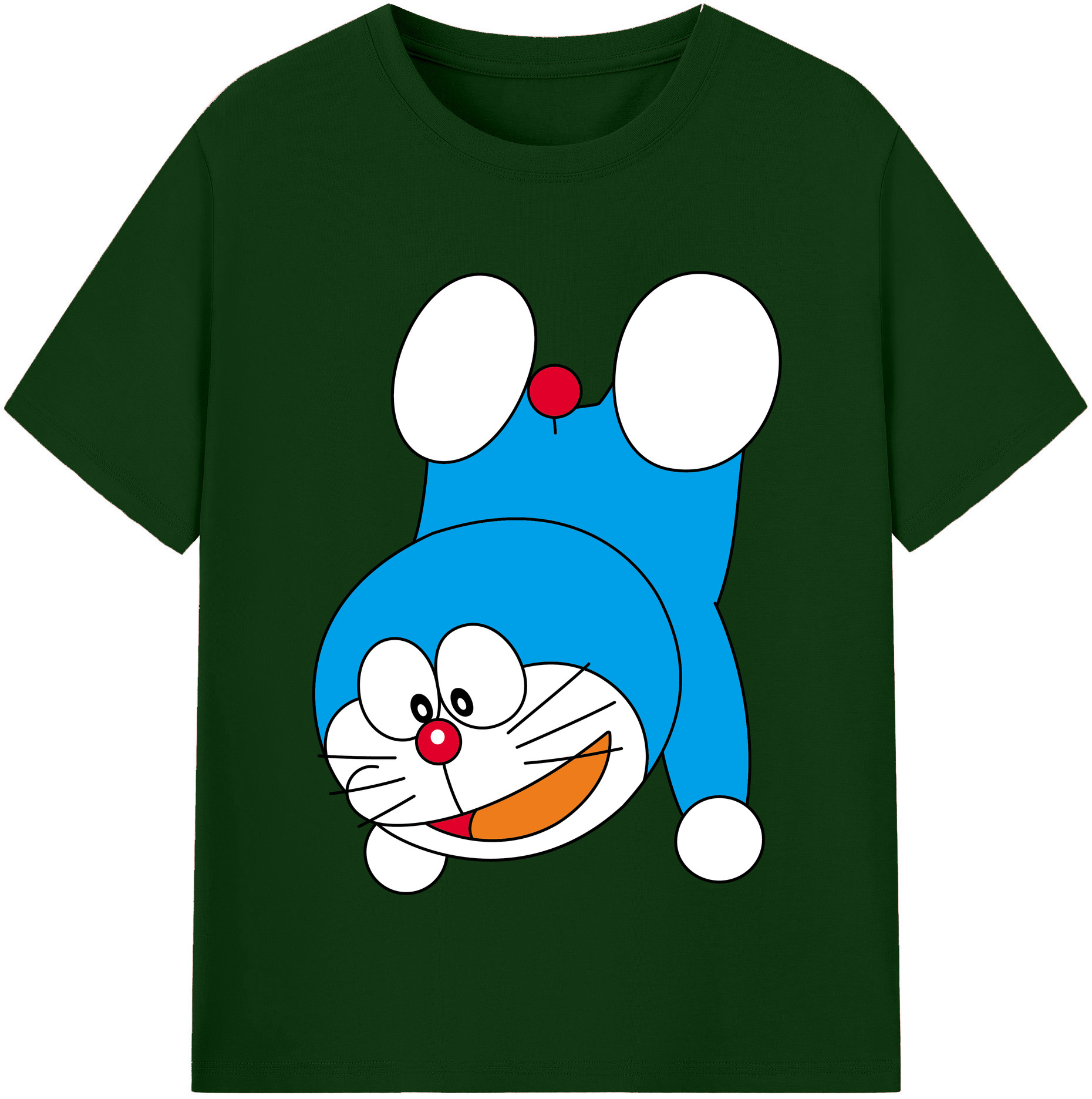 （画像用） ドラえもん Doraemon 綿100％半袖Tシャツ（フロントプリント）